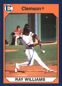 1990 Collegiate Collection Clemson Tigers #47 Ray Williams Front