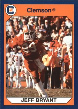 1990 Collegiate Collection Clemson Tigers #57 Jeff Bryant Front