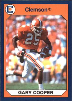 1990 Collegiate Collection Clemson Tigers #78 Gary Cooper Front