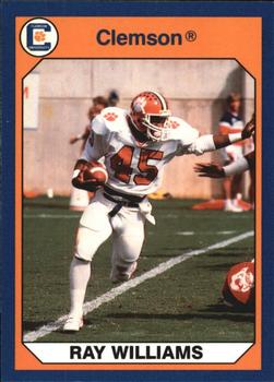 1990 Collegiate Collection Clemson Tigers #102 Ray Williams Front