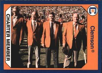 1990 Collegiate Collection Clemson Tigers #119 Charter Member Front