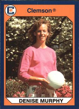 1990 Collegiate Collection Clemson Tigers #184 Denise Murphy Front