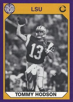 1990 Collegiate Collection LSU Tigers #10 Tommy Hodson Front