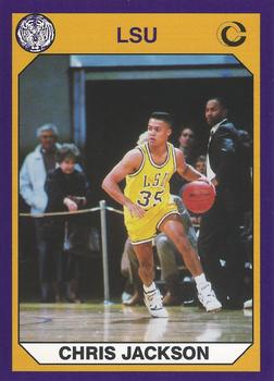 1990 Collegiate Collection LSU Tigers #18 Chris Jackson Front
