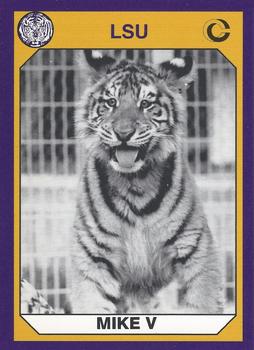 1990 Collegiate Collection LSU Tigers #44 Mike V Front