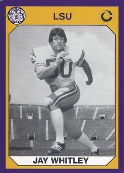 1990 Collegiate Collection LSU Tigers #118 Jay Whitley Front