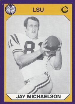 1990 Collegiate Collection LSU Tigers #124 Jay Michaelson Front