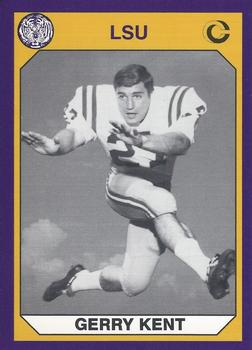 1990 Collegiate Collection LSU Tigers #134 Gerry Kent Front