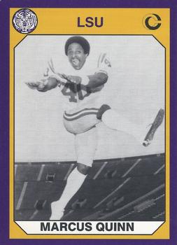 1990 Collegiate Collection LSU Tigers #174 Marcus Quinn Front