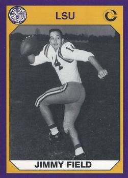 1990 Collegiate Collection LSU Tigers #181 Jimmy Field Front