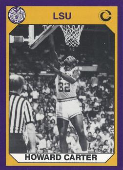 1990 Collegiate Collection LSU Tigers #196 Howard Carter Front