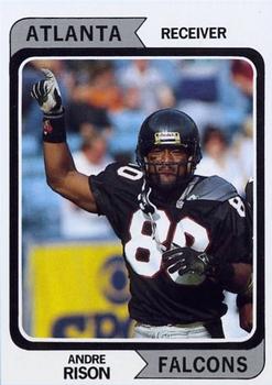 1992 SCD Sports Card Price Guide Monthly #54 Andre Rison Front