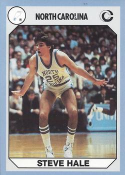1990-91 Collegiate Collection North Carolina Tar Heels - Promos #NC3 Steve Hale Front
