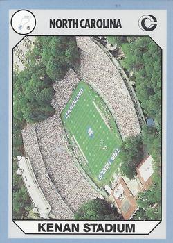 1990-91 Collegiate Collection North Carolina Tar Heels - Promos #NC10 Kenan Stadium Front