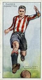 1928-29 Player's Footballers #15 Dave Halliday Front