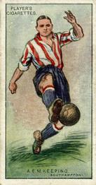 1928-29 Player's Footballers #21 Michael Keeping Front