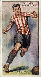 1928-29 Player's Footballers #45 Fred Tunstall Front