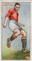 1928-29 Player's Footballers #62 Stewart Littlewood Front