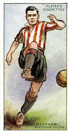 1928-29 Player's Footballers #65 Vince Matthews Front