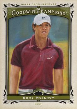 2013 Upper Deck Goodwin Champions #2 Rory McIlroy Front