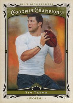 2013 Upper Deck Goodwin Champions #37 Tim Tebow Front