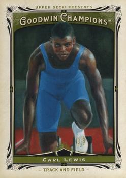 2013 Upper Deck Goodwin Champions #60 Carl Lewis Front