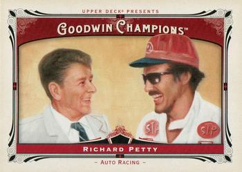 2013 Upper Deck Goodwin Champions #88b Richard Petty Front