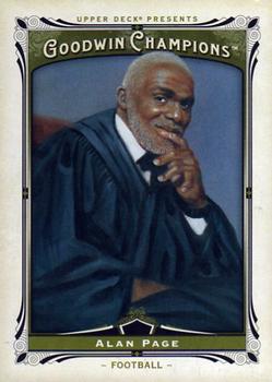 2013 Upper Deck Goodwin Champions #147 Alan Page Front