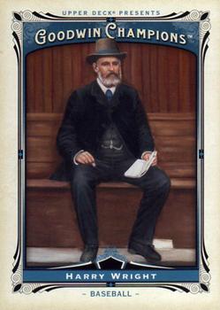 2013 Upper Deck Goodwin Champions #158 Harry Wright Front
