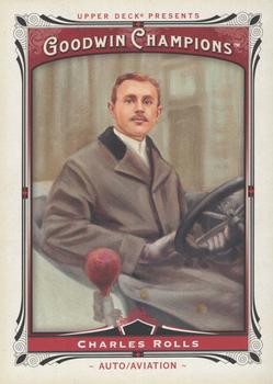 2013 Upper Deck Goodwin Champions #192 Charles Rolls Front