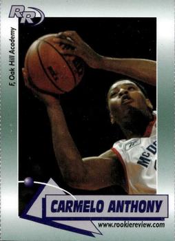 2002 Rookie Review #8 Carmelo Anthony Front