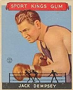 1933 Sport Kings (R338) #17 Jack Dempsey Front