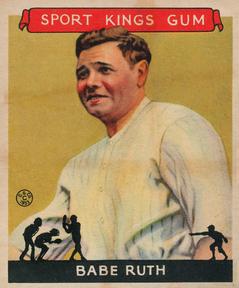 1933 Sport Kings (R338) #2 Babe Ruth Front