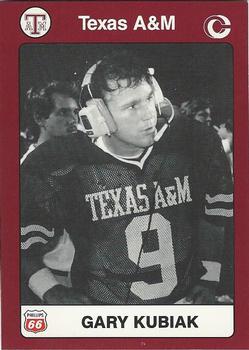 1991 Collegiate Collection Texas A&M Aggies #5 Gary Kubiak Front