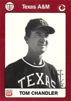 1991 Collegiate Collection Texas A&M Aggies #16 Tom Chandler Front