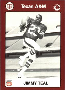 1991 Collegiate Collection Texas A&M Aggies #18 Jimmy Teal Front