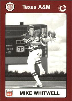 1991 Collegiate Collection Texas A&M Aggies #76 Mike Whitwell Front