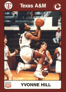 1991 Collegiate Collection Texas A&M Aggies #97 Yvonne Hill Front