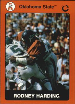 1991 Collegiate Collection Oklahoma State Cowboys #11 Rodney Harding Front