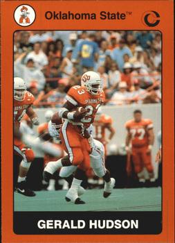 1991 Collegiate Collection Oklahoma State Cowboys #16 Gerald Hudson Front