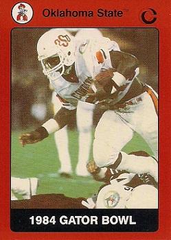 1991 Collegiate Collection Oklahoma State Cowboys #42 1984 Gator Bowl Front