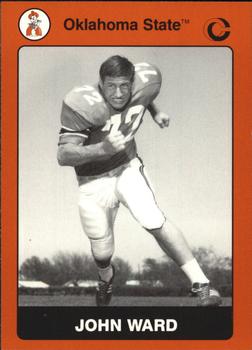 1991 Collegiate Collection Oklahoma State Cowboys #54 John Ward Front