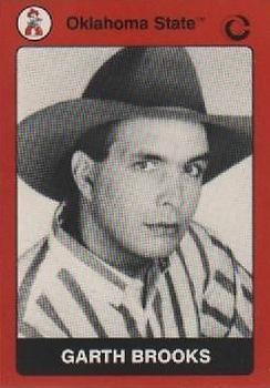 1991 Collegiate Collection Oklahoma State Cowboys #87 Garth Brooks Front