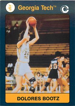 1991 Collegiate Collection Georgia Tech Yellow Jackets #6 Dolores Bootz Front