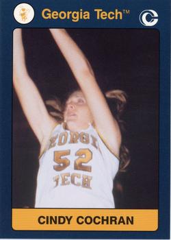 1991 Collegiate Collection Georgia Tech Yellow Jackets #17 Cindy Cochran Front