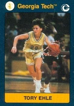 1991 Collegiate Collection Georgia Tech Yellow Jackets #24 Tory Ehle Front