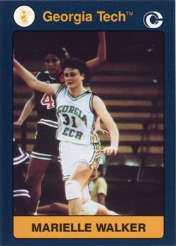 1991 Collegiate Collection Georgia Tech Yellow Jackets #40 Marielle Walker Front
