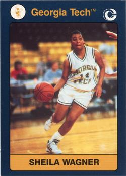 1991 Collegiate Collection Georgia Tech Yellow Jackets #60 Sheila Wagner Front
