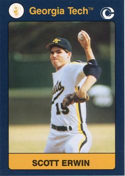 1991 Collegiate Collection Georgia Tech Yellow Jackets Trading Card Box 36 Packs 
