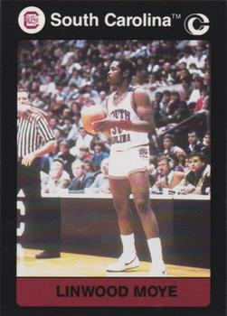 1991 Collegiate Collection South Carolina Gamecocks #9 Linwood Moye Front
